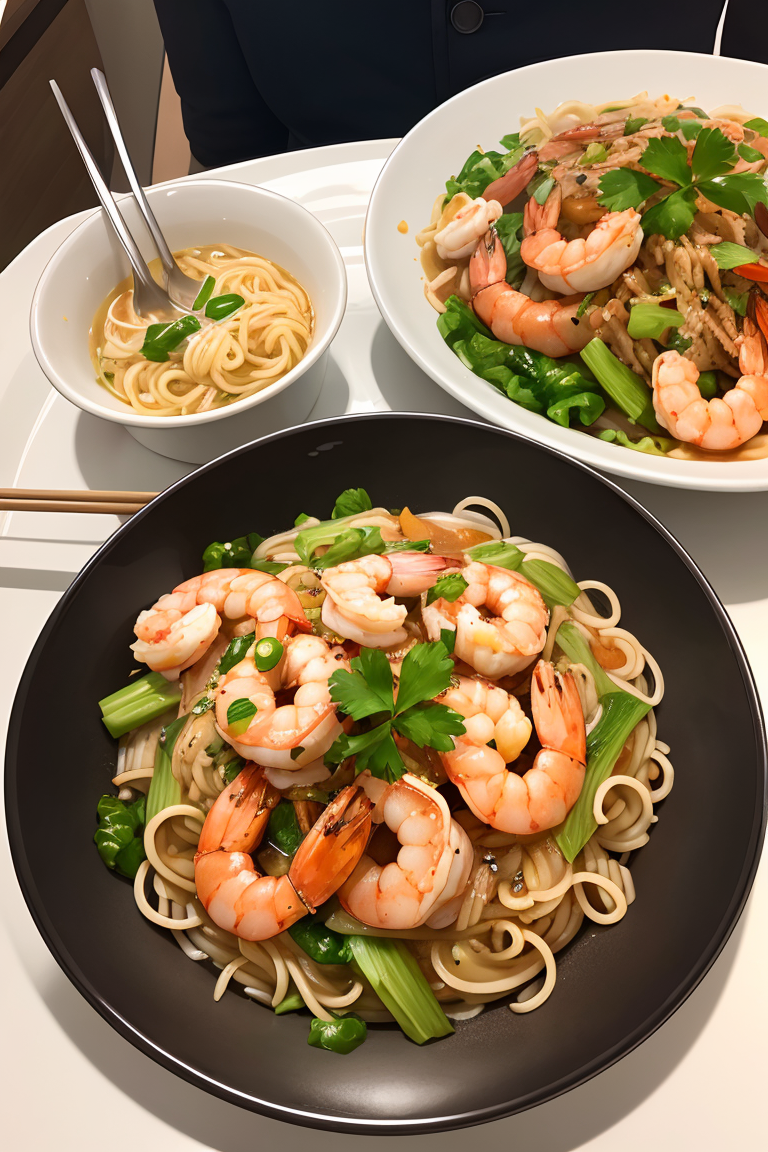 400028-3028290782-masterpiece, high quality, best quality, noodles with shrimp, deep plate.png